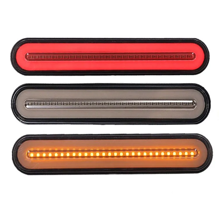 
Waterproof 12V-24V 100 LED Trailer Truck Brake turn tail marker Clearance light 