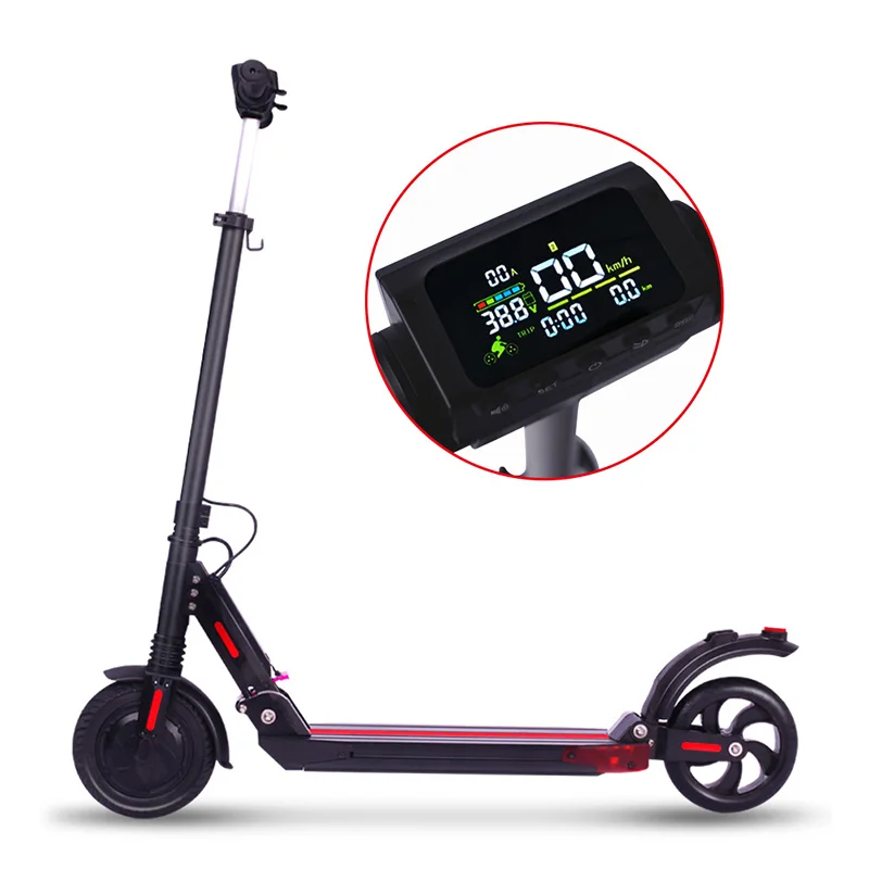 2022 China Factory Cheap High Speed Two Wheel scoter Folding 350W  8 inch adult off road electric scooters scooter