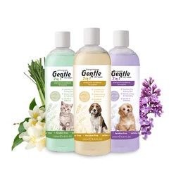 500ml Natural Organic Relieving Dry Itchy Skin Pet Cat Dog Cleaning Grooming 2 in1 Shampoo And Conditioner