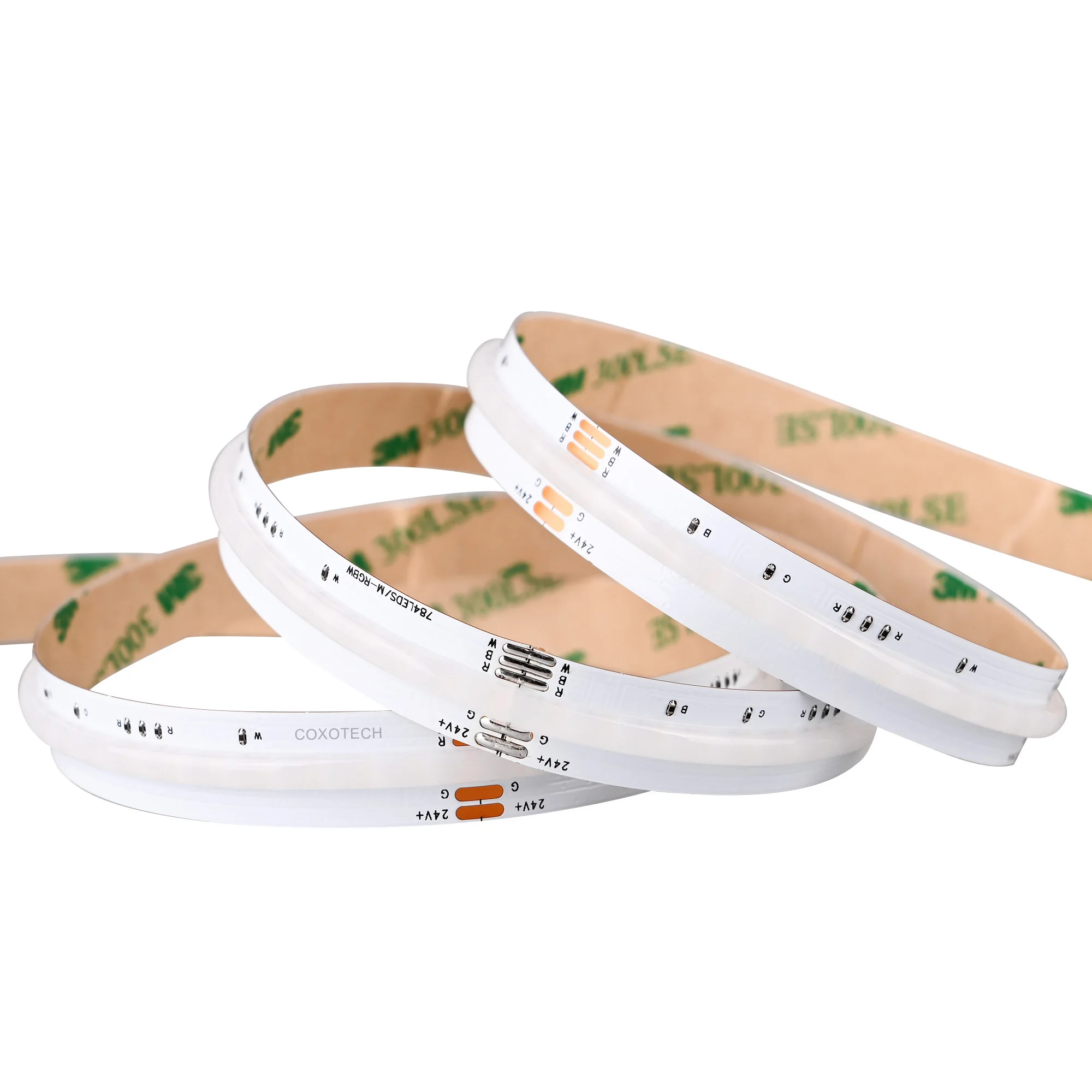 A5000 784leds 12mm wide RGBW COB led strip light