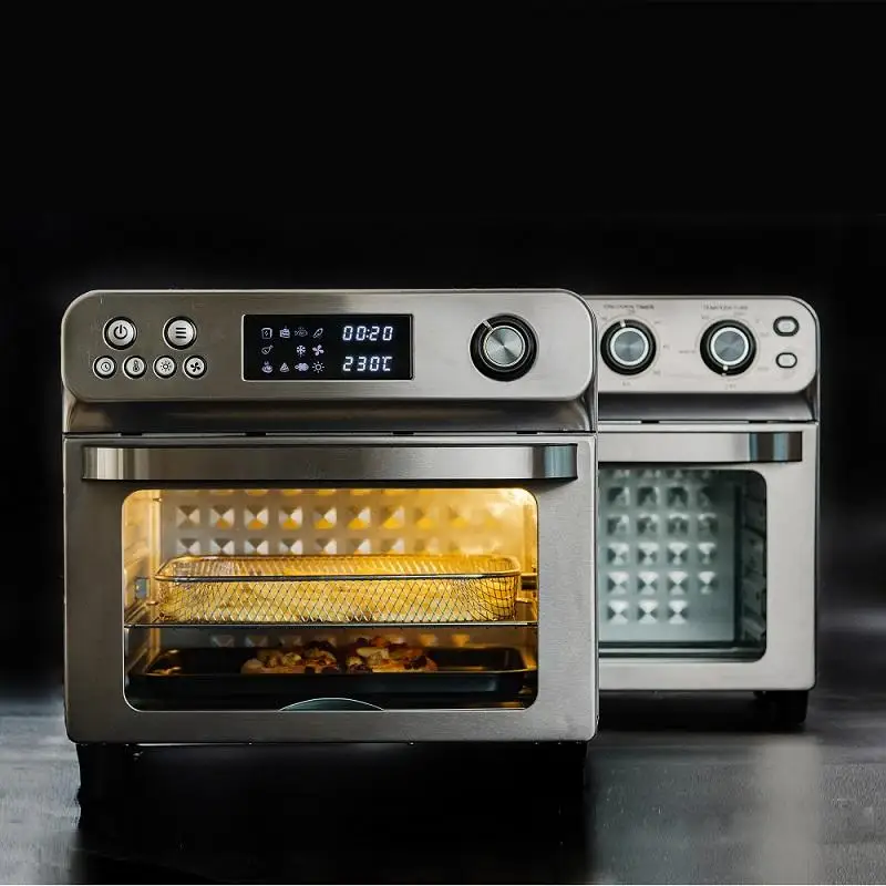 24L Liter 1700W Factory Price Healthy Digital Air Fryer The Power 360 Digital Manual Air Fryer Oven