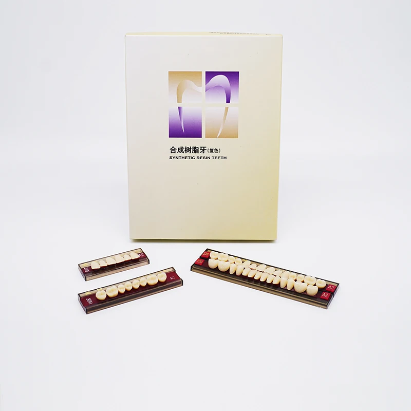 Зубные зубы из акриловой смолы зубные протезы Искусственные ложный зуб