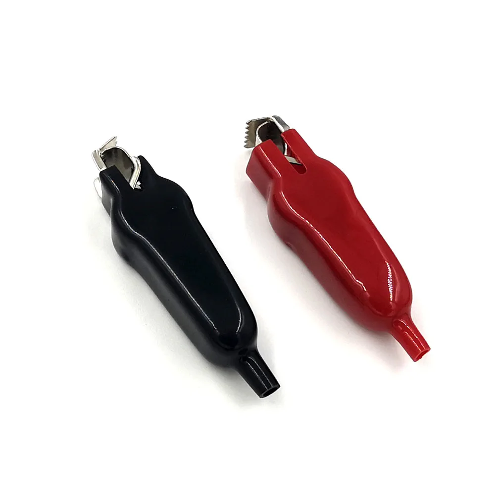 Оптовая продажа, утепленные с никелевым покрытием Аллигатор зажим держатель крокодил батарея зажимов