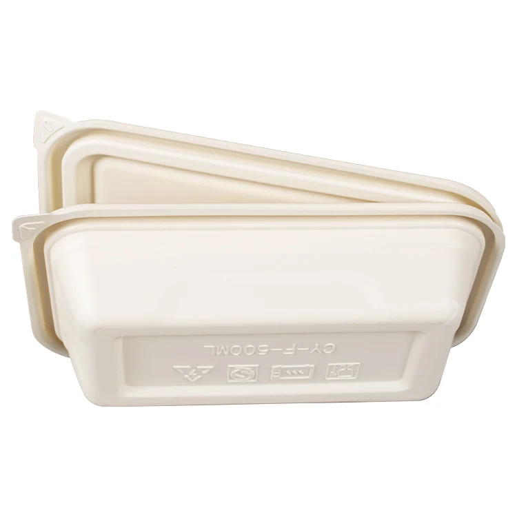 Eco 9 Inch Round Biodegradable Plates Corn Starch Disposable Tableware Lunch box