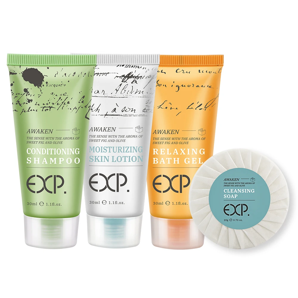 3-5 Stars Wholesale With Logo Cheap Mini Eco Friendly Disposable Guest Bathroom Toiletries Organic Hotel Amenities Kit