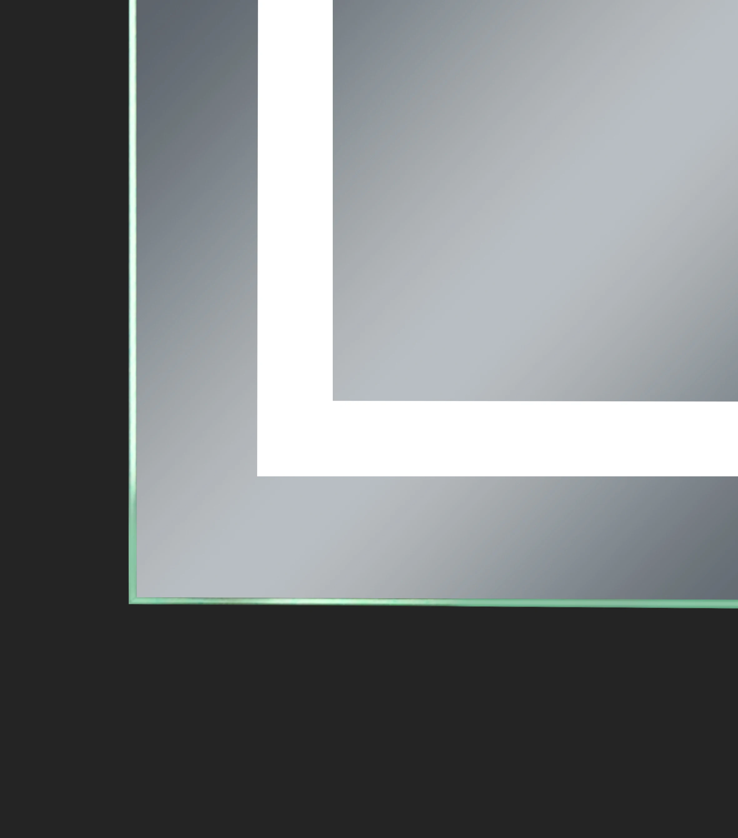 
Bathroom LED Mirror 22 inch Android Shower Mirror waterproof TV 