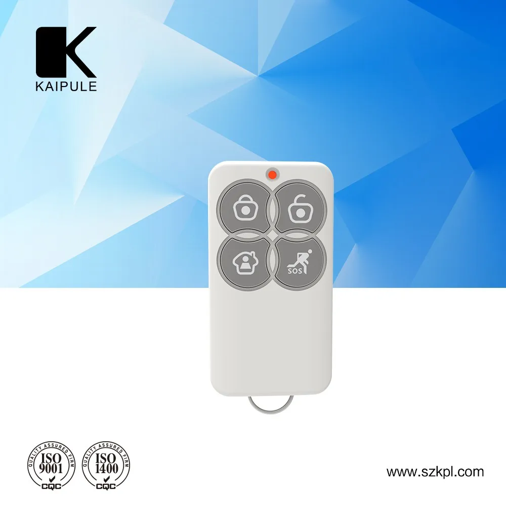 
100m Long distance customized 4 buttons 433mhz RF BLE remote control for children 