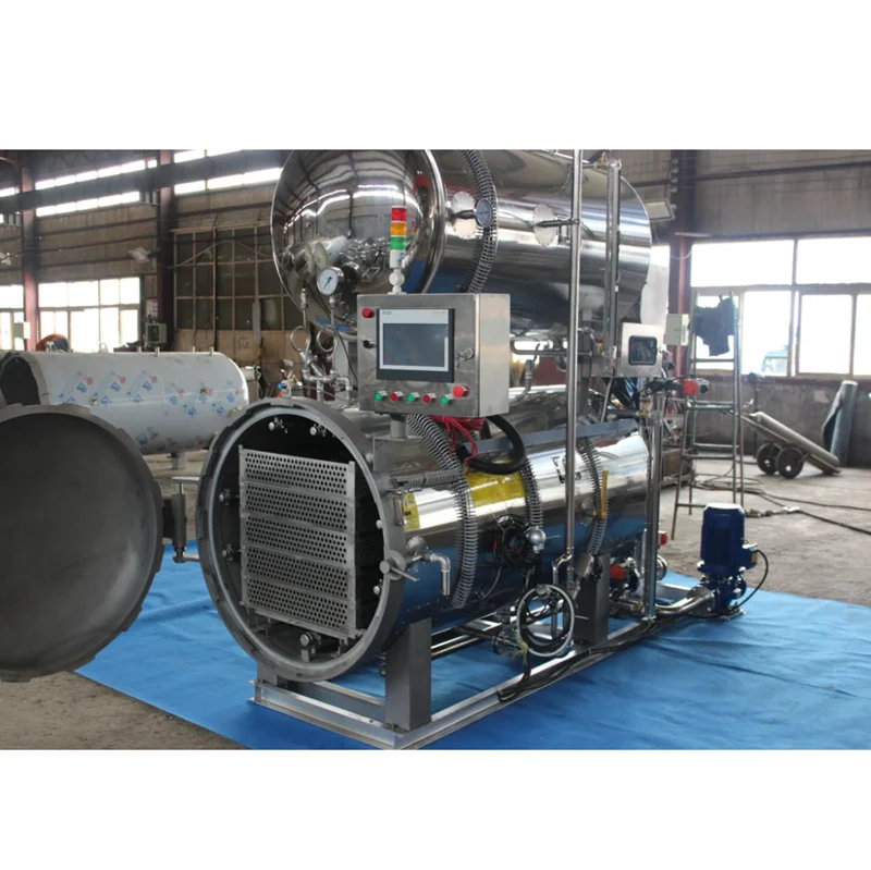 
Commercial High Temperature And Pressure Large Sterilizer Canned Food Autoclave 