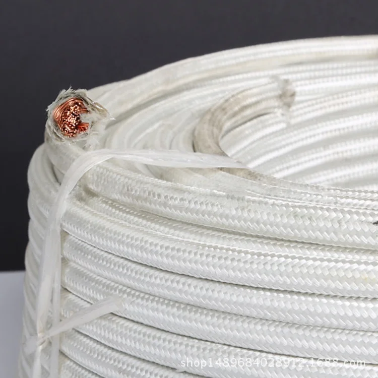 GN500 6mm2 High Temperature Mica wire  Fire-resistant Wire Heat Resistant Glass Fibre Cable