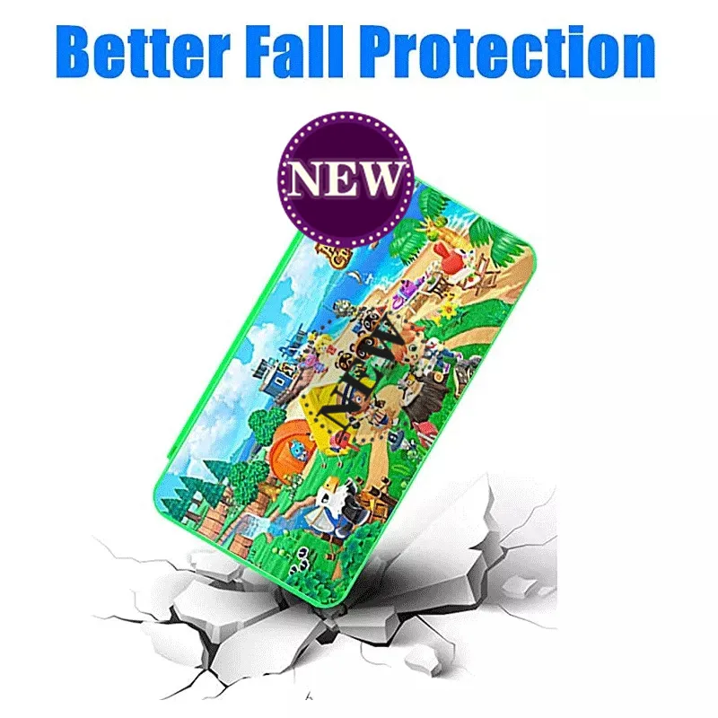 24 Game Card Storage Case Compatible with Nintendo Switch or SD Memory Cards, Foldable Protective Storage Accessories,For NS