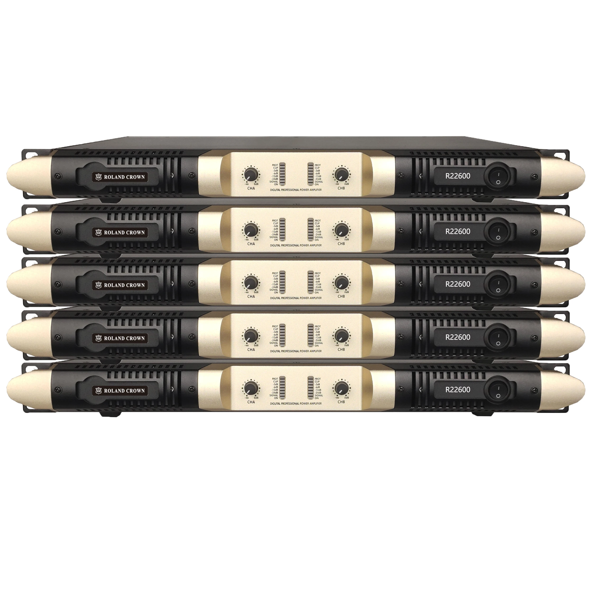 Усилитель Roland Crown плата 8 Ом 2600 Вт 2-канальный цифровой усилитель 1u класса D аудио