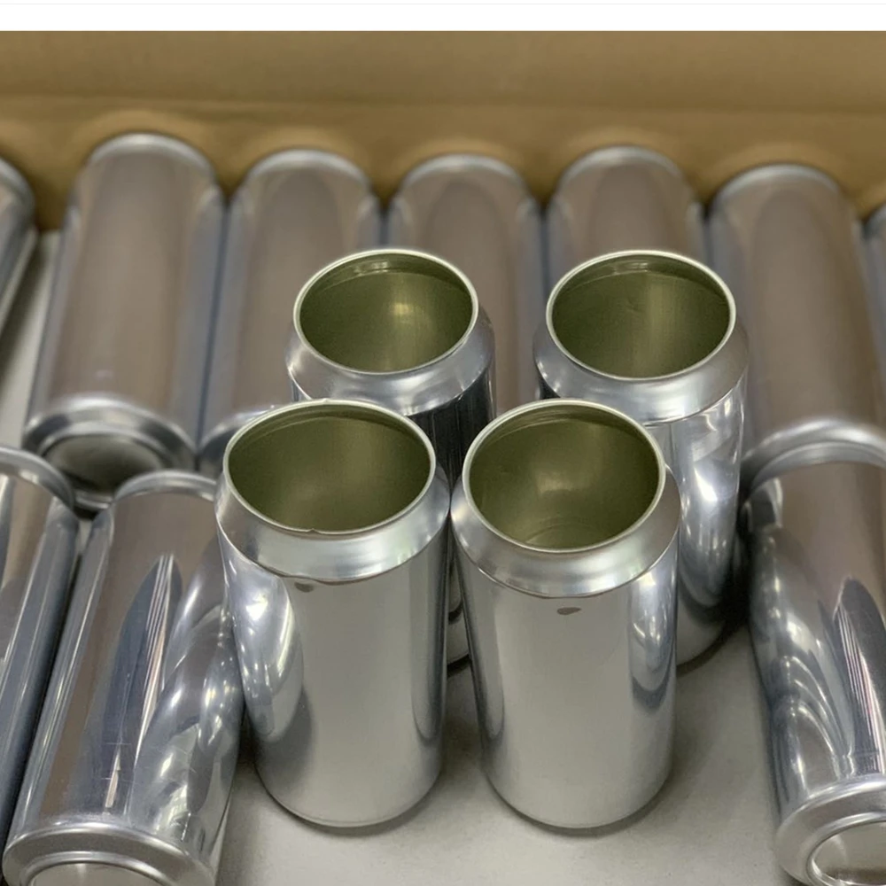Beverage bottle customization aluminium sleek cans beverage for soda coca food fruit manufacturer empty can