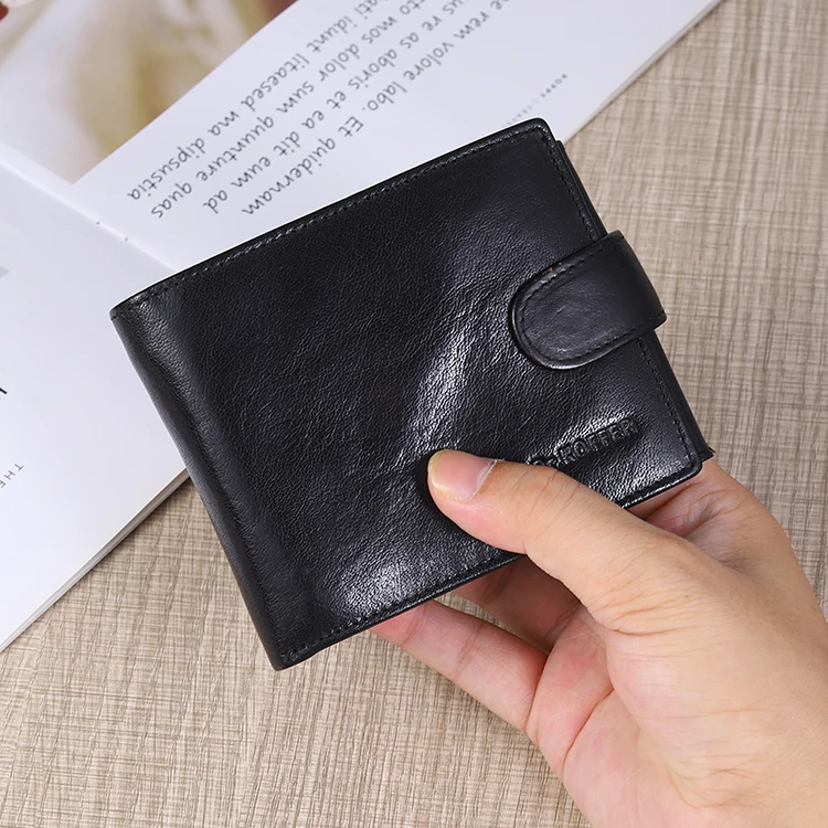 Mens Branded Wallet Bag Prettyzys Lather Wallet for Men Wallets Hot Sale Bifold Genuine Leather Fashionable Polyester for Women