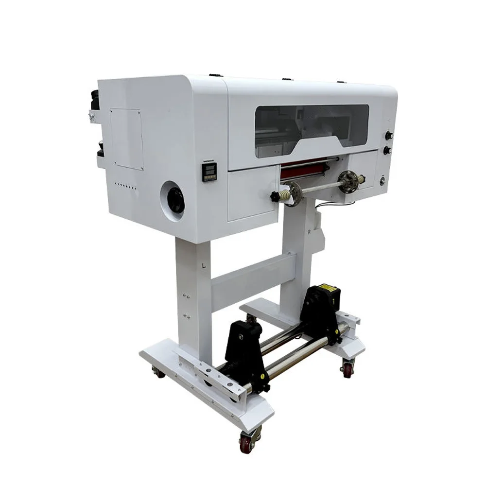 30cm small business  UV DTF Printer Automatic High Precision AB Film Uv Roll to Roll Printer