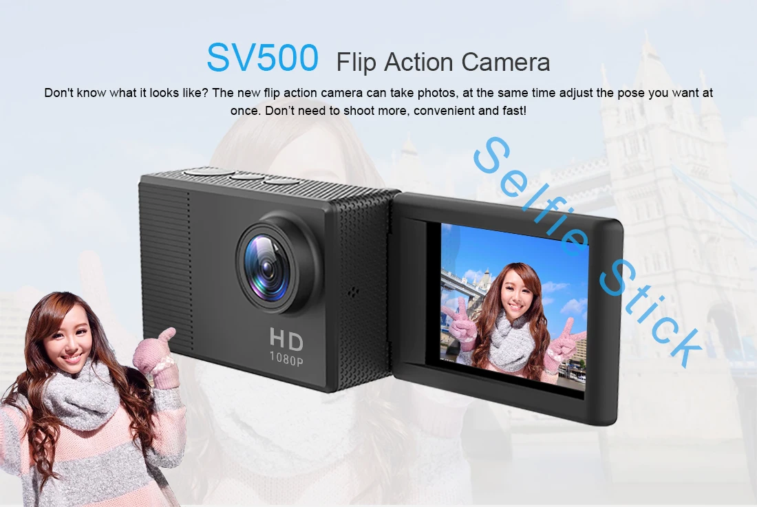 HDKing OEM  140  Degree  Wide Angle,4G lens   Motion  Action 1080P  Video Sport Cam