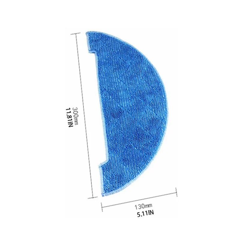 Robot Vacuum Cleaner Parts Mopping Cloth for ILIFE V8s V80 Max