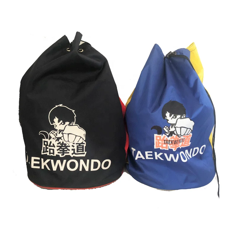 2020 best selling hot promotion Canvas oxford blue waterproof Taekwondo Sanda Karate Muay Thai MMA backpack bags
