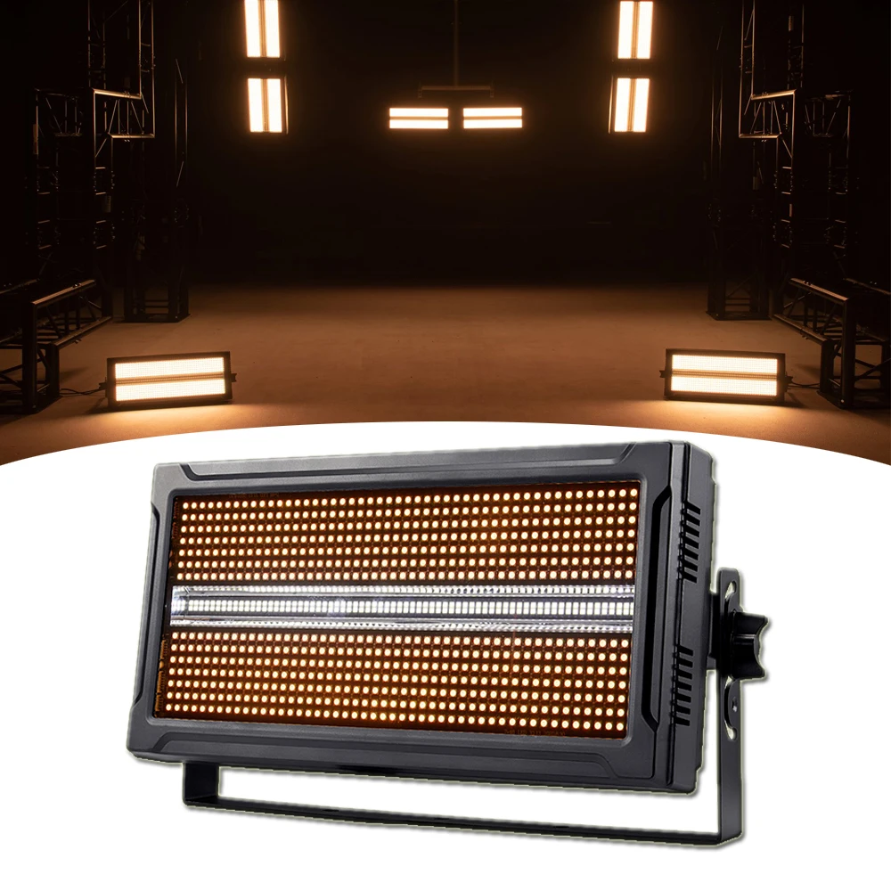 Stage Lighting 800w Dmx Rgb+cold White Flash Atomic LED Strobe Lights for Dj Bar Disco Club