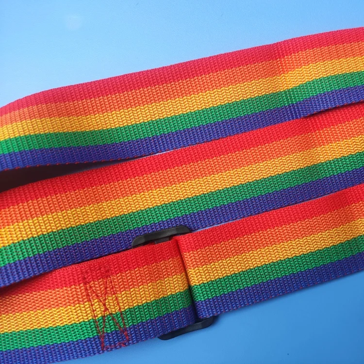 Heavy duty adjustable suitcase belt travel luggage strap with combination lock