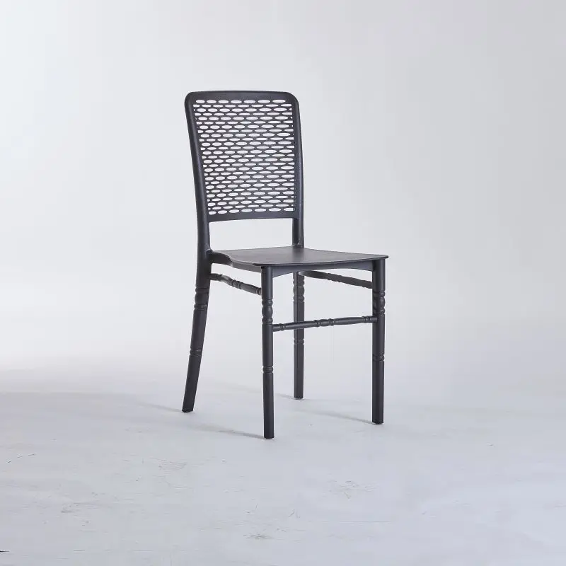 Wholesale Cheap High Quality Stackable Tiffany Chair Hotel Furniture Event PP Plastic Clear Wedding Tiffany Chiavari Chair