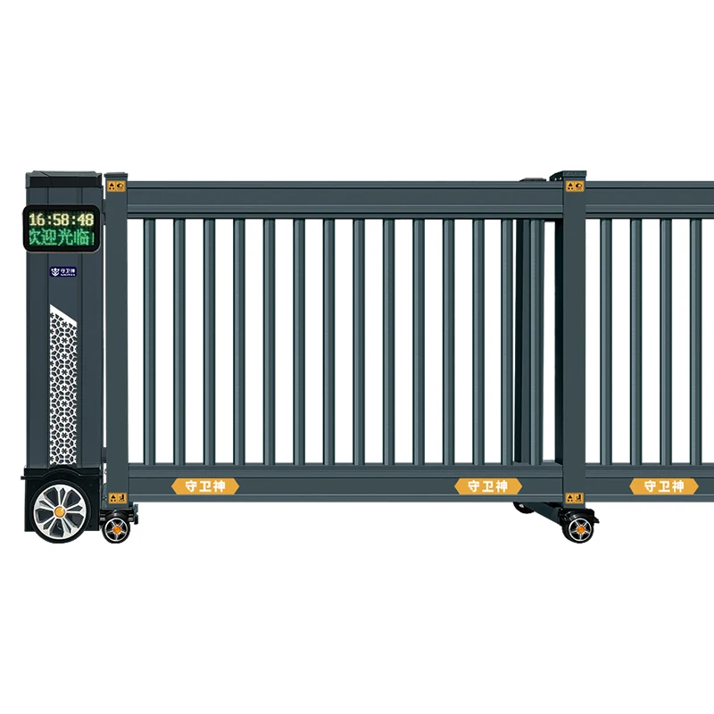 SWS Customized Security Main Entry Automatic Sliding Gate Automatic Car Access Telescopic Sliding Gate