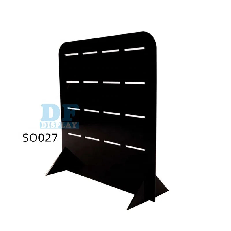 SO027Custom Fashionable  hot  retail sock  retail socks business Floor shelf/  acrylic pegboard  shelf