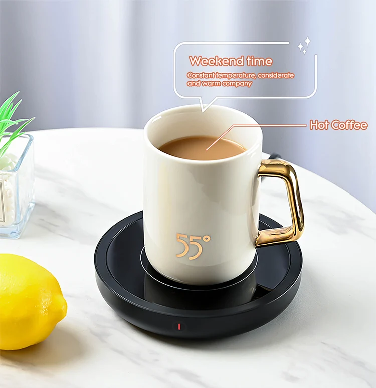 Three settings 176F high temperature original manufacture smart cup warmer usb mug warmer electric heater coffee warmer