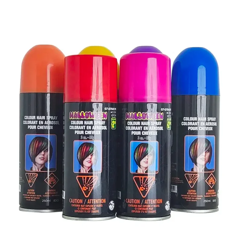 Good Quality Fashionable Products Temporary Instant Colorful Hair Dye Spray Grey Hair Cover Hair Color Spray