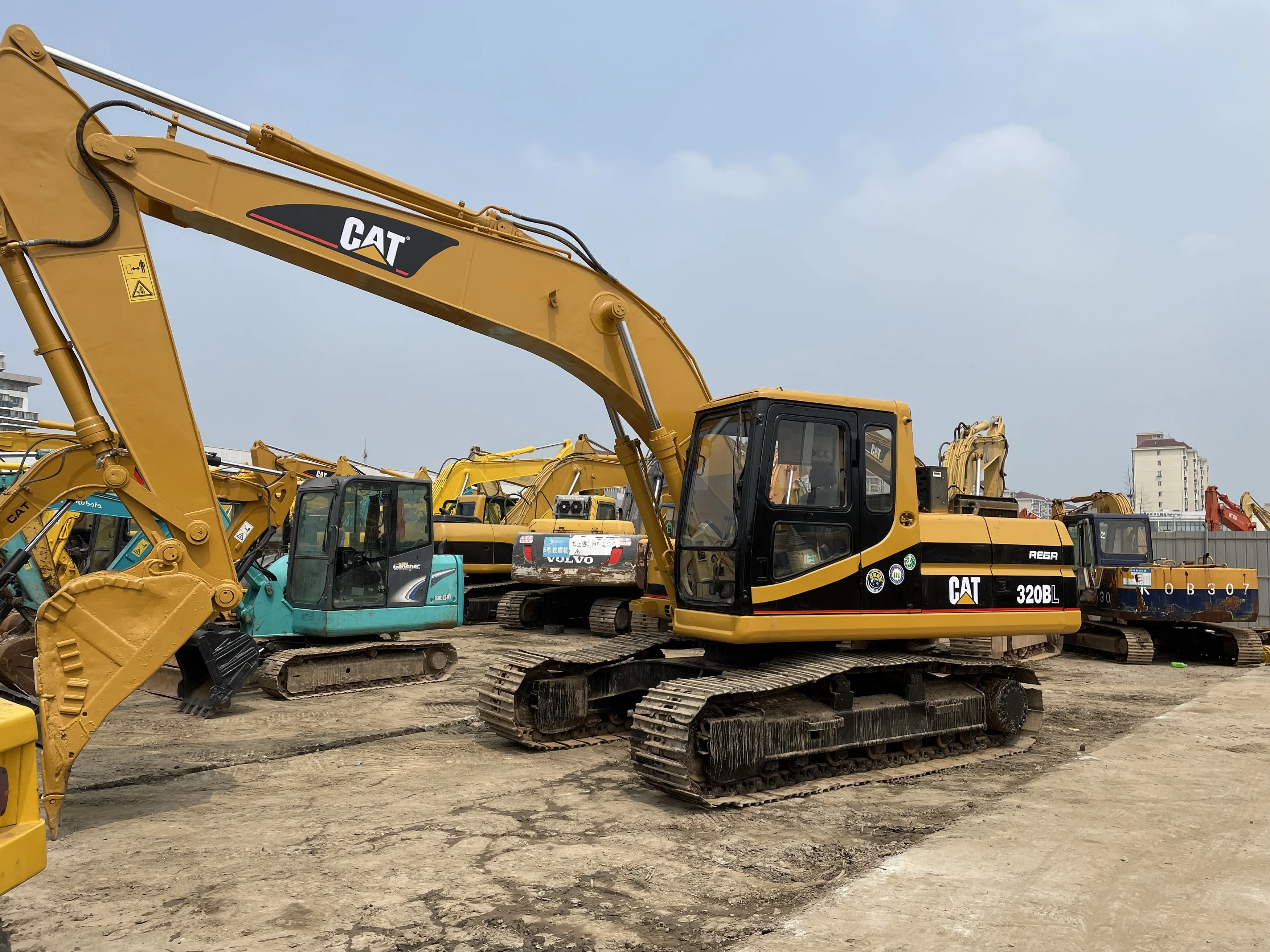 second hand Japanese original caterpillar caterpillar320BL caterpillar320b caterpillar320 CAT 320 20tons 20ton 20 ton excavator