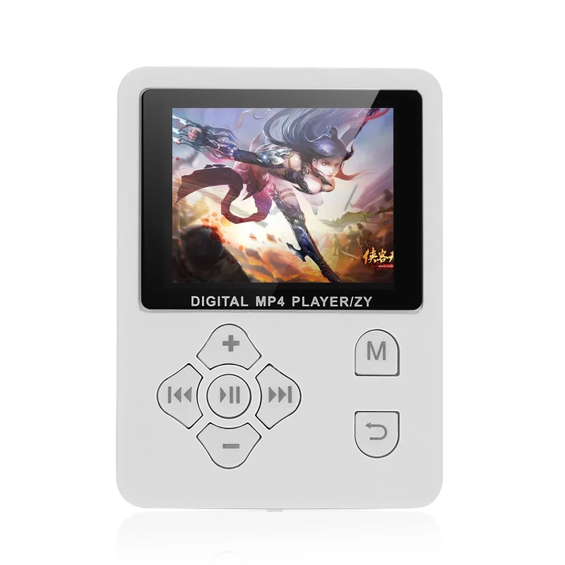 Factory wholesale high-quality mp3 music player 1.8-inch LCD display video player mp4 with headset and USB cable