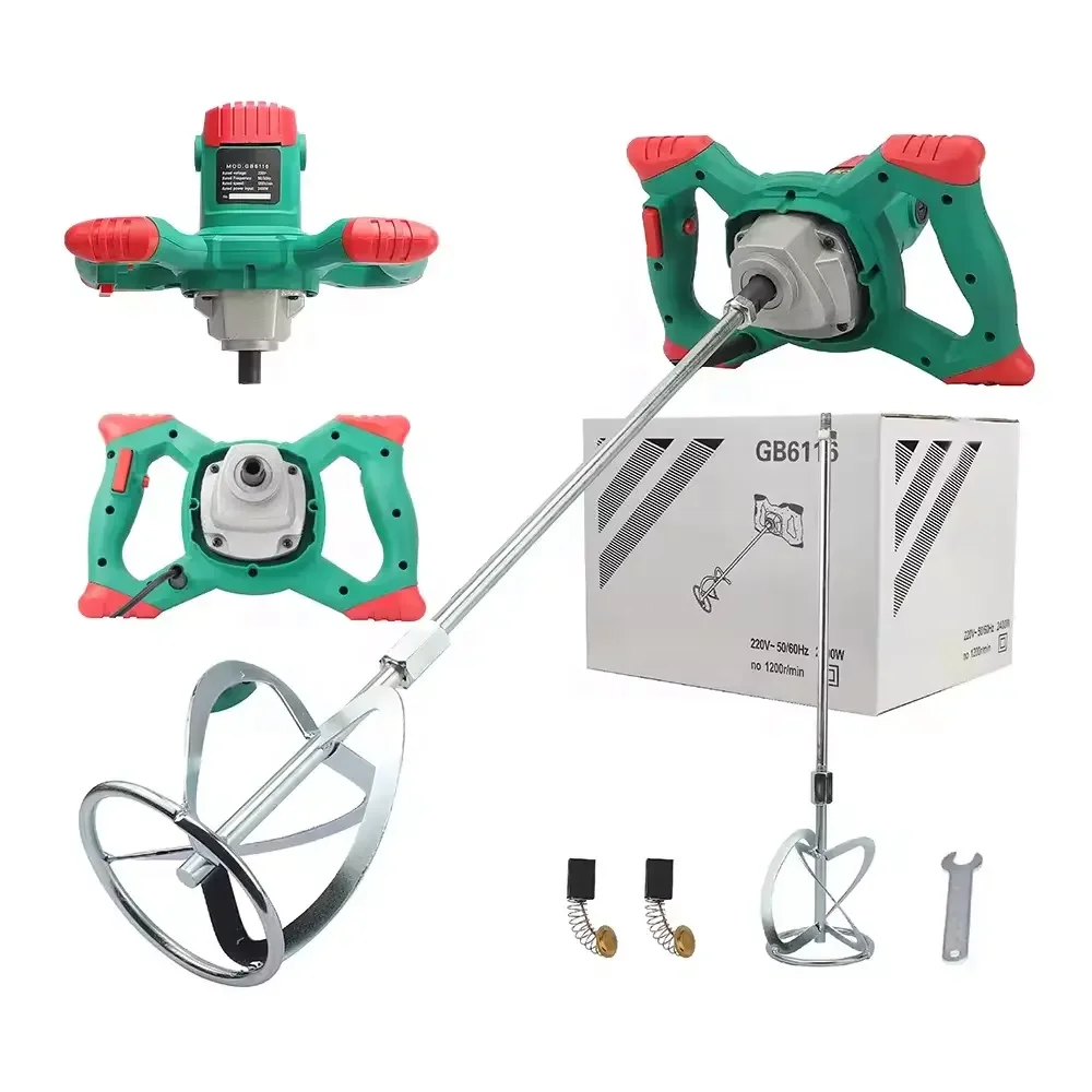 2400W Liquid Mixer Agitator Two Speed Slow Start-Soft Start Smooth Regulation Water Treatment Industrial Liquid Mixer Agitator