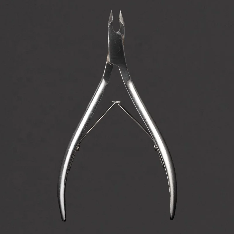 New Double Spring 6mm Jaw 16 Wholesale Professional 4Cr13 Stainless Steel Manicure Cutical Clipper Cutter Nail Cuticle Nipper