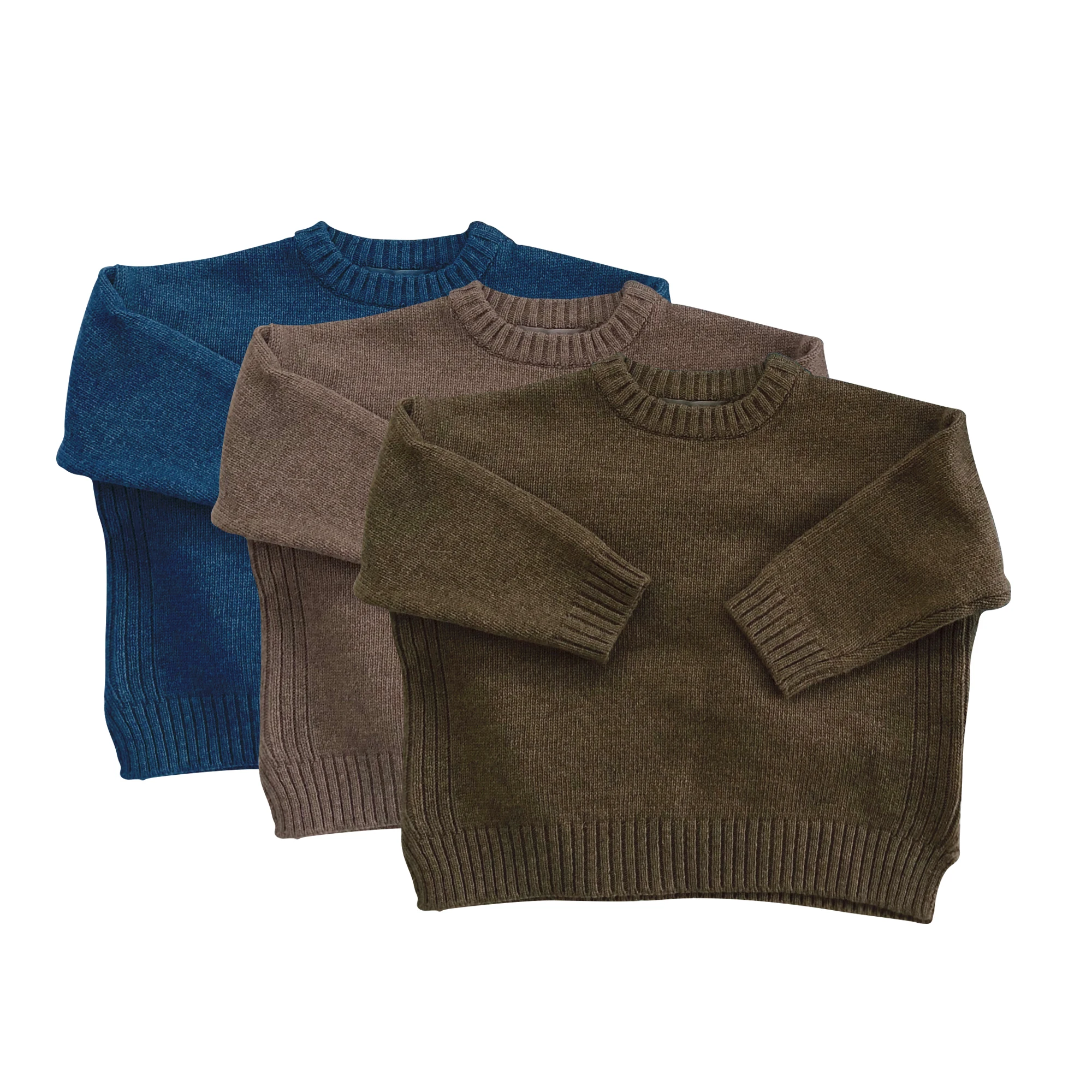 DE MARVI boys girls Knitted Sweater Wool Winter Pullover Clothes MADE IN KOREA