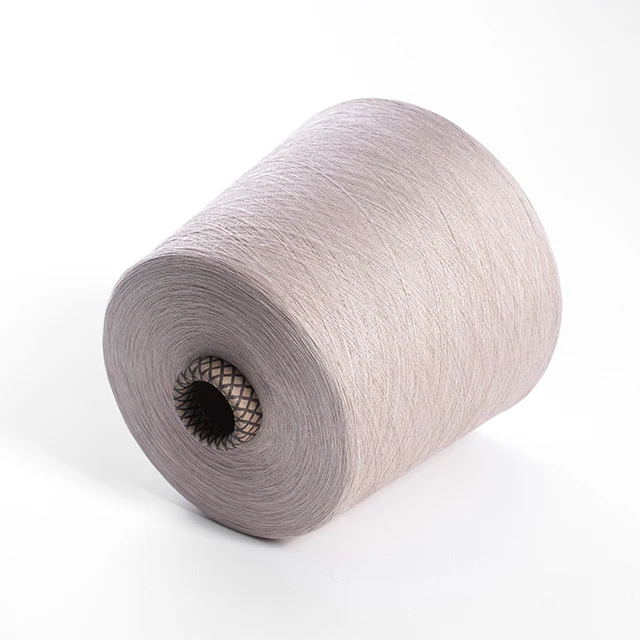 PATENT 99% Anti-microbial Towel Yarn 21S Cotton PHBV&PLA Bamboo Yarn Biodegradable Eco-friendly