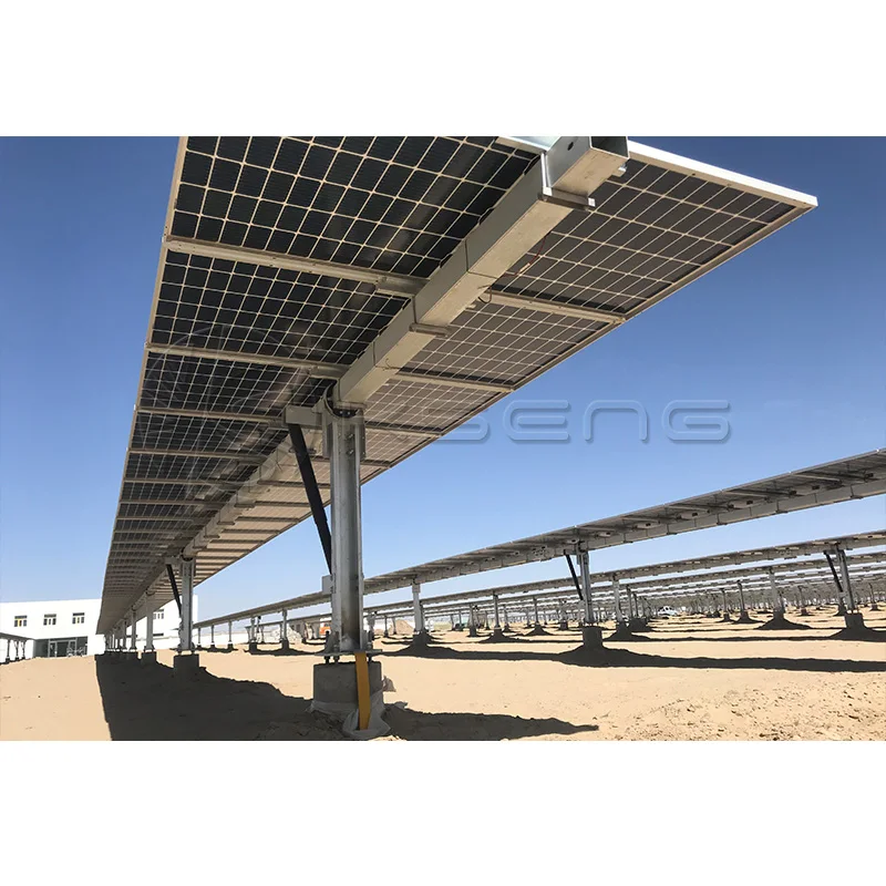 Kseng China Manufacturer 1 Axis Solar Pv Tracker Solar Tracker Automatic Sun Tracking Single Axis Solar Tracker