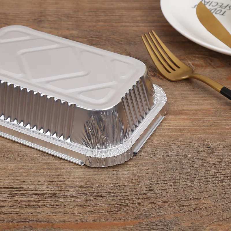 410ml disposable aluminum foil baking container baking tray takeaway food container