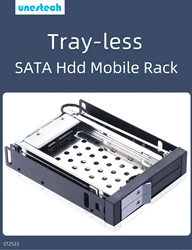 Stainless Steel  double layer Desktop Server  2.5ich SATA Hdd Enclosure with key lock