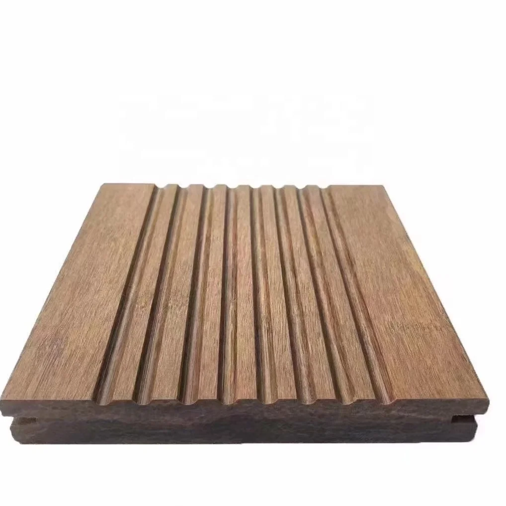 Factory sales Garden Floor Tiles Outdoor Fireproof Terrace Floor Bamboo Decking floor