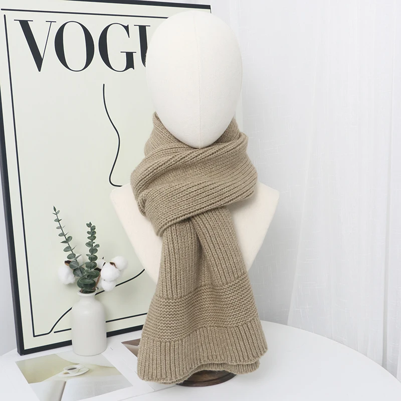 Производитель оптовая продажа другие шарфы дизайн полосатые вязаные шали черный зимний шарф для женщин