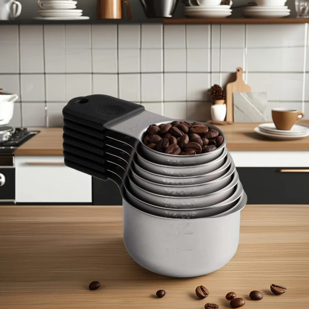 304 из нержавеющей стали набор 8 силиконовых магнитных ручек мерная ложка с тарелкой для выпечки