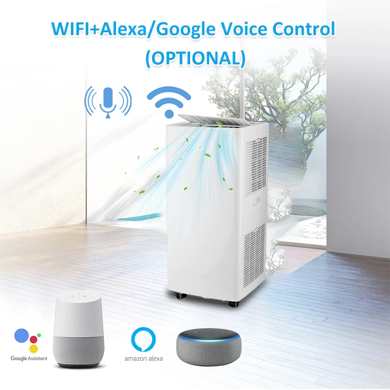 JJPRO GREENFLY mobile air conditioner stand WIFI smart personal air conditioner portable 12000Btu portable air Conditioner