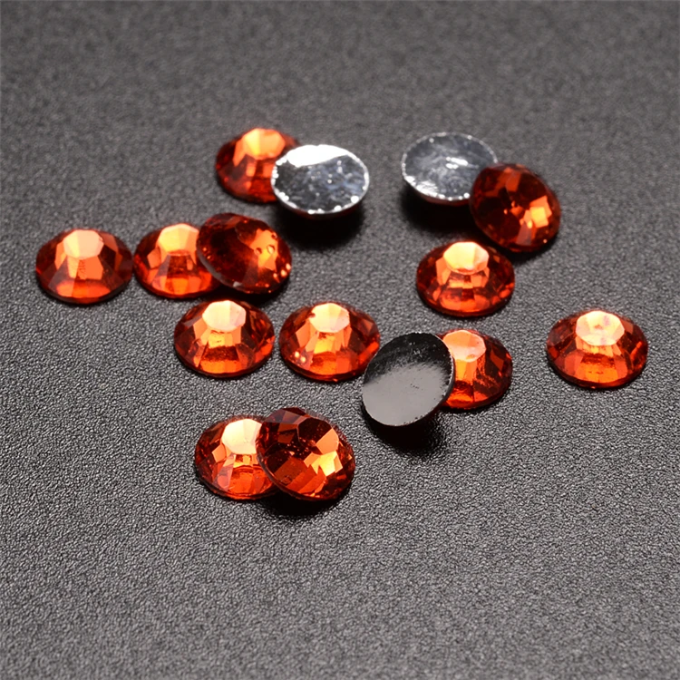 3 мм цветной дизайн ногтей горный хрусталь драгоценный камень высокое качество смолы плоский 3D алмаз для