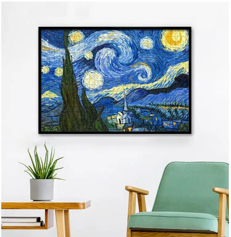 Wholesale Art Style A4 Solid Wood Picture Photo Frame for Home Decoration Luxury