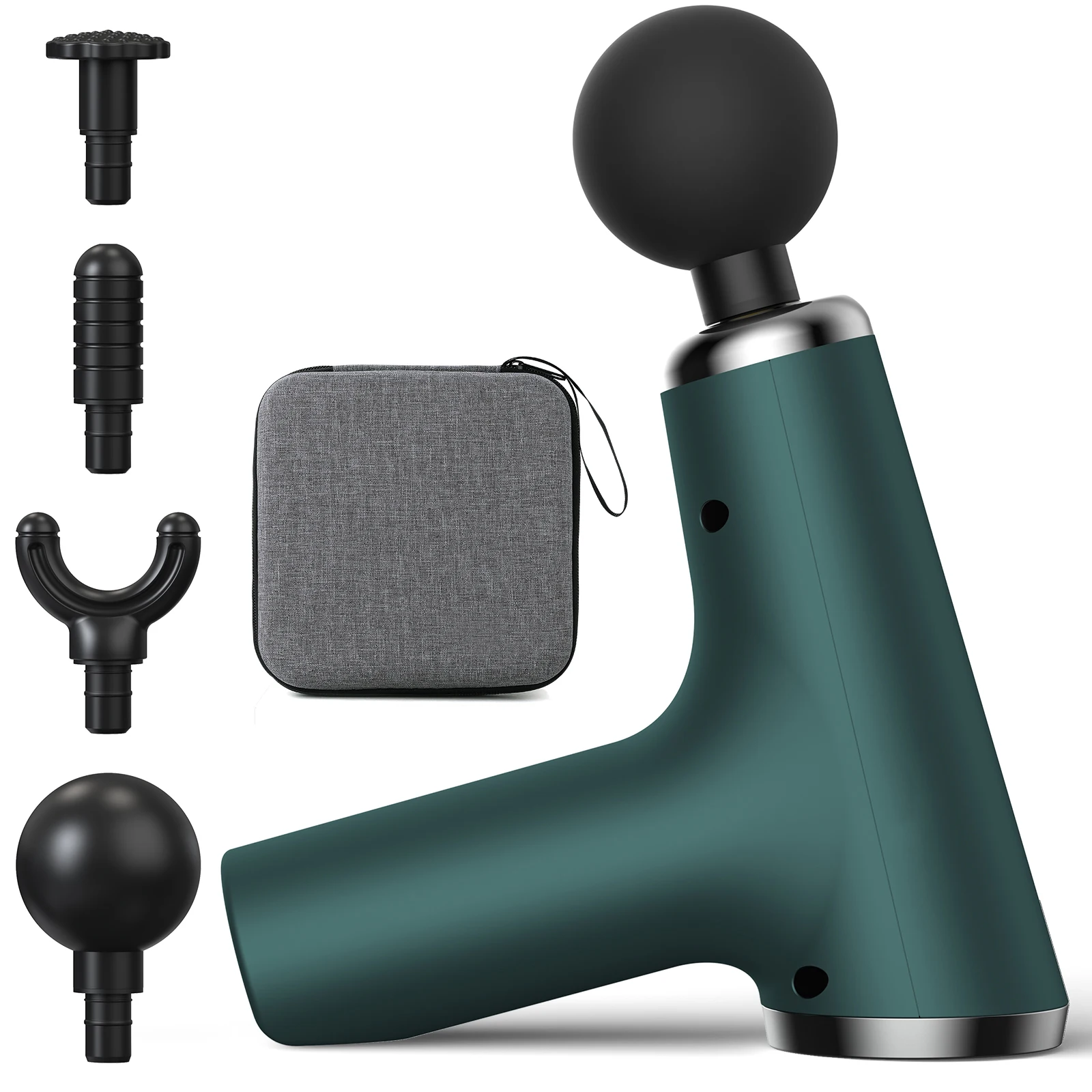 Yixuan Gifts Compact Sports Carry Case ElectricTravel Back Pain Relief Muscle Massager Percussion Massage Gun Deep Tissue