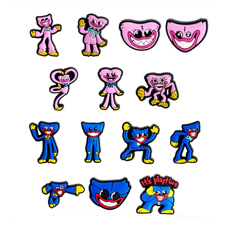 High quality PVC shoe charms hawaiian flag croc charms designer shoe charms