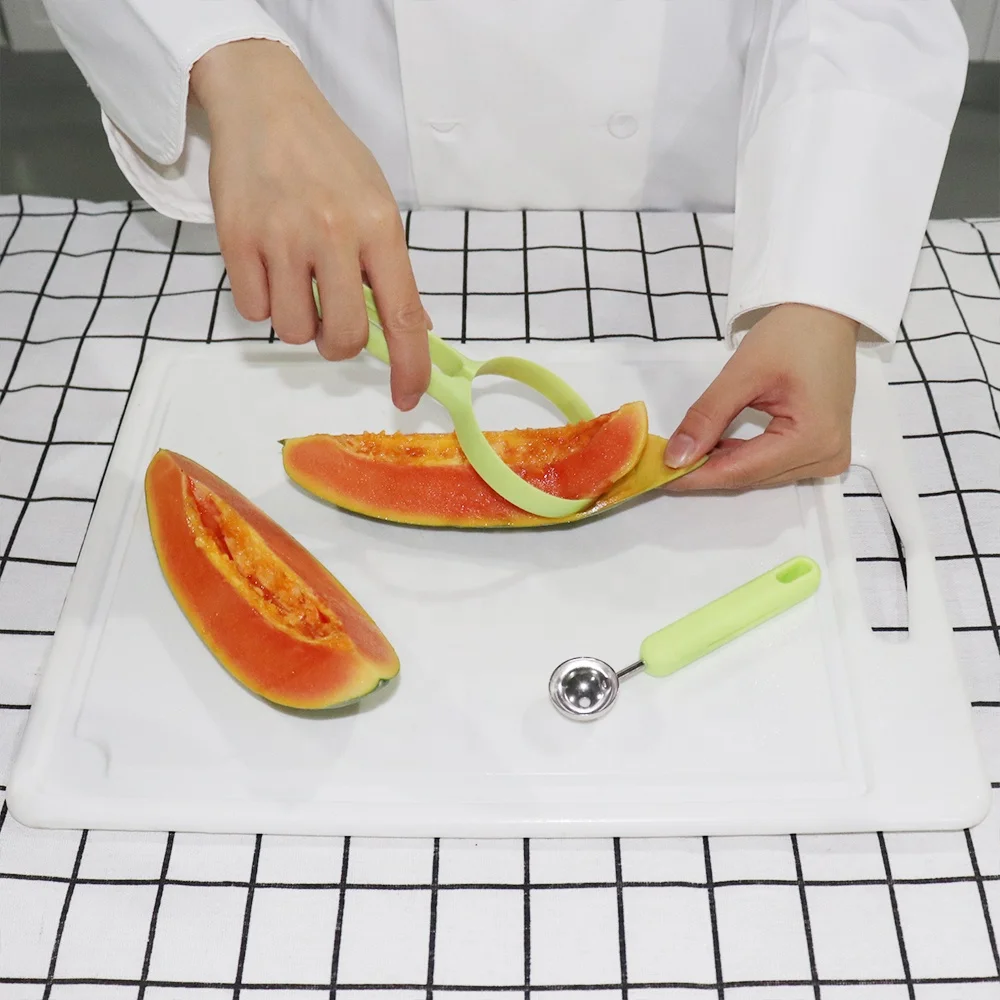 Fruits Cutter Peeler Spoon Melon Baller Fancy Dig Pulp Home Tools