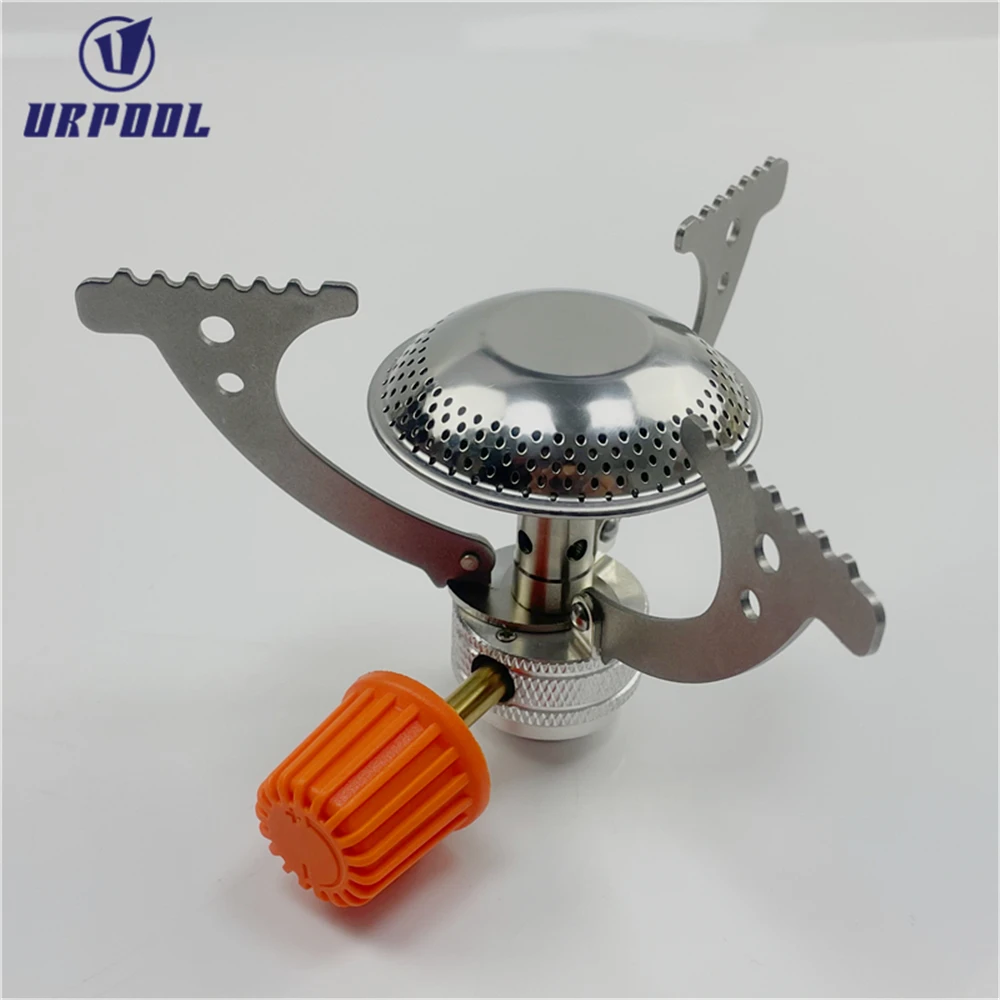 Euro Camping Gas Stove High Quality Low Price Mini LPG Gas Stove Portable Stainless Steel Gas Cooktops Flame Safety Device
