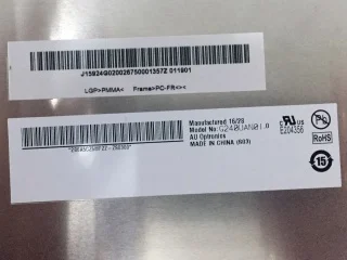 Промышленная AUO 24-дюймовая ЖК-панель высокой яркости G240UAN01.0 с 1920(RGB)* 1200900 nits 50K часов наружные цифровые экраны