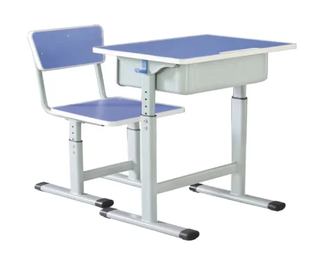 New Popular School Classroom Furniture Single Student Desk And Chair Training