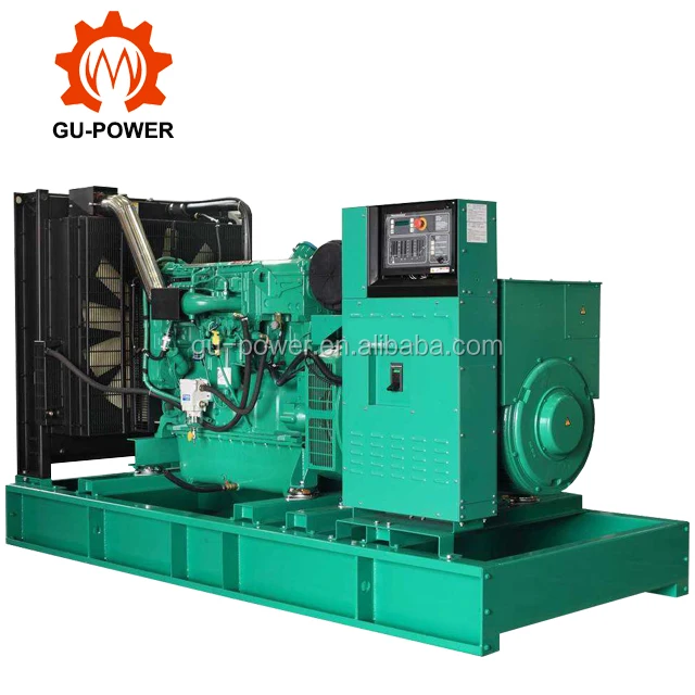 ISO Certificate 640KW Low RPM AC Three Phase Silent Diesel Used Generator